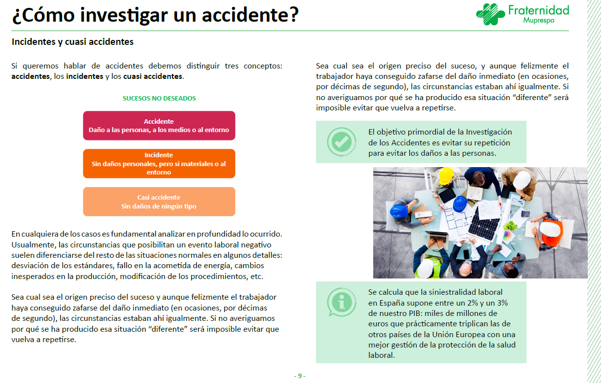 Nueva Guía De Buenas Prácticas En La Investigación De Accidentes ...